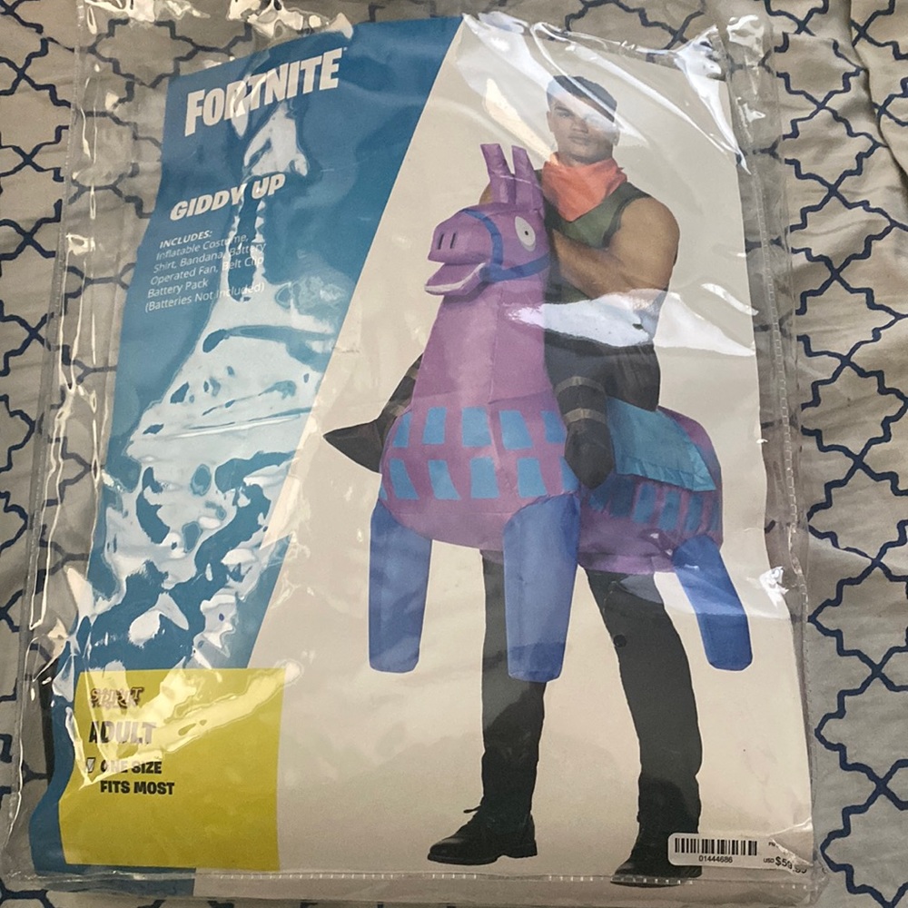 Fortnite men giddy up costume